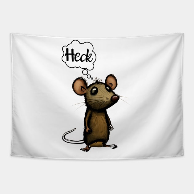 Heck Tapestry by PlayfulPrints