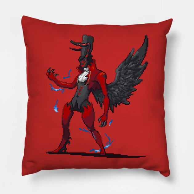 Gentleman Thief Pillow by ZioCorvid