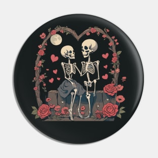 skull love Pin