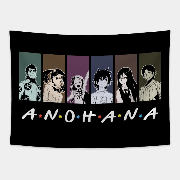 Ano Hana Tapestry by SirTeealot