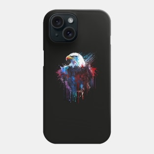 Cosmic Drip Tie Dye American Eagle Phone Case