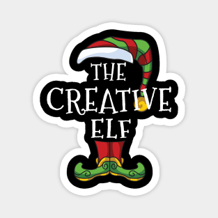 Creative Elf Family Matching Christmas Holiday Group Gift Pajama Magnet