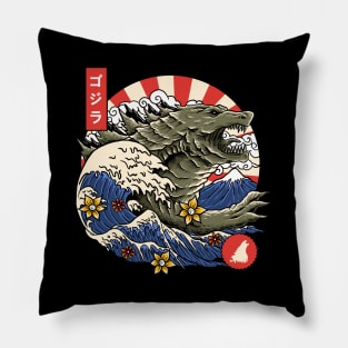 Kaiju Wave Pillow