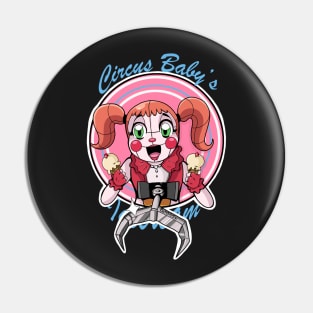 Circus Baby's Icecream Logo Pin