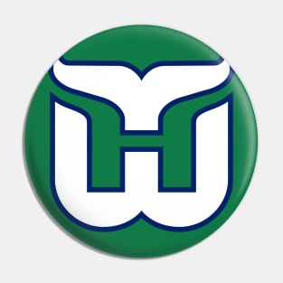 Hartford Whalers Retro Logo Pin