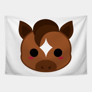 Cute Brown Pony Tapestry