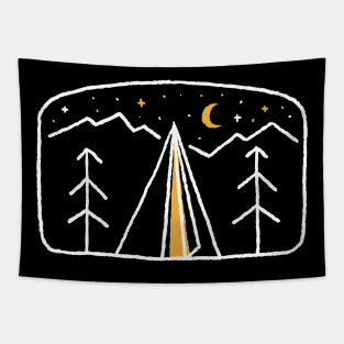 Night Camp Tapestry