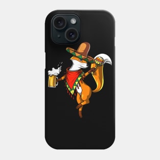 Fox Cinco de Mayo Party Phone Case