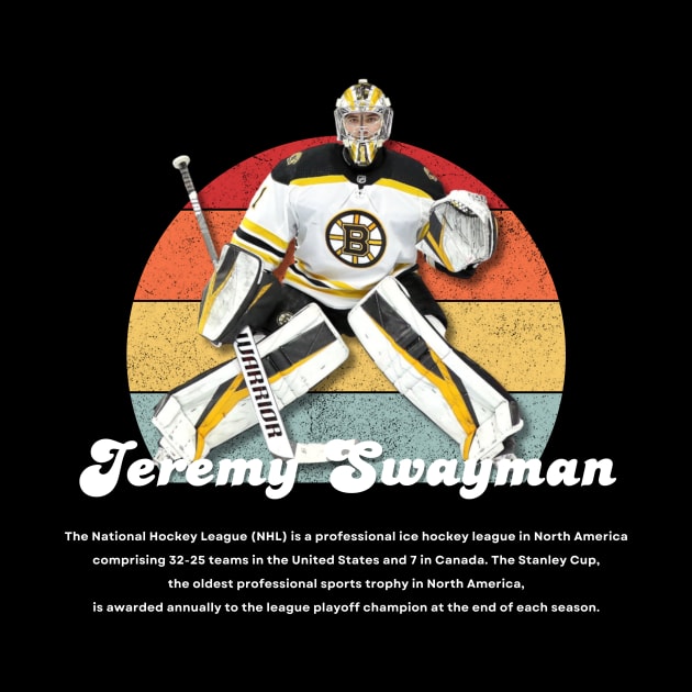 Jeremy Swayman Vintage Vol 01 by Gojes Art