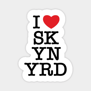 I Love Skynyrd Magnet