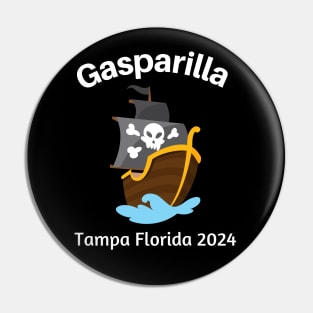 Gasparilla Pirate Festival 2024 - Tampa Florida Pin