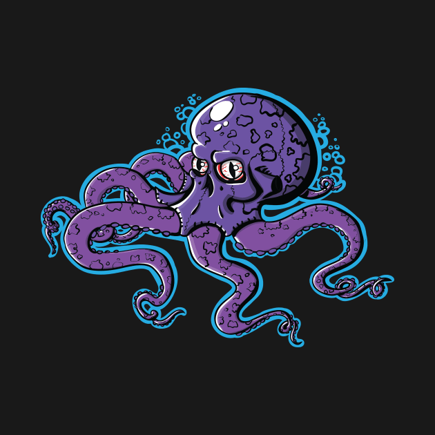 Skull Octopus by insiar86