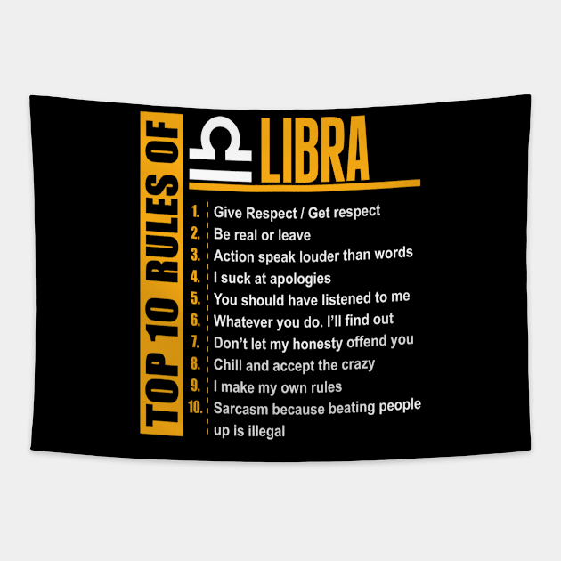 Top 10 Rules Of Libra Tapestry by little.tunny