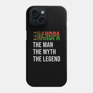 Grand Father Vanuatuan Grandpa The Man The Myth The Legend - Gift for Vanuatuan Dad With Roots From  Vanuatu Phone Case