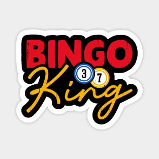 Bingo King T shirt For Women Magnet
