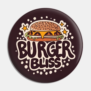 burger bliss Pin