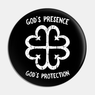 Africa Sankofa Adinkra Symbol "God's Presence, God's Protection. Pin