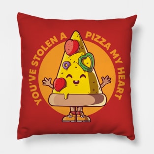 You've stolen a pizza my heart Pillow