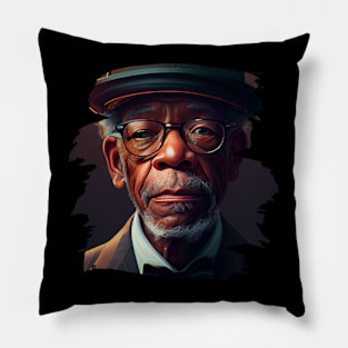 Morgan Freeman Pillow