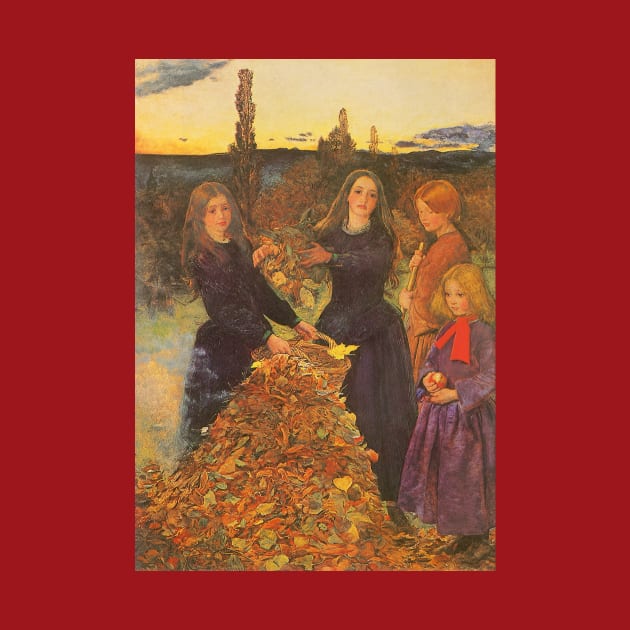 Autumn Leaves by Sir John Everett Millais by MasterpieceCafe