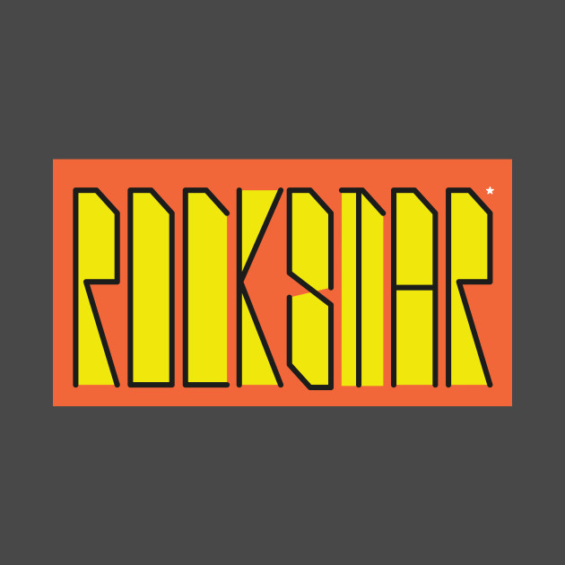 Rockstar Logo Word by Samefamilia