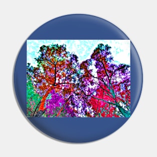 Fall Trees Pin