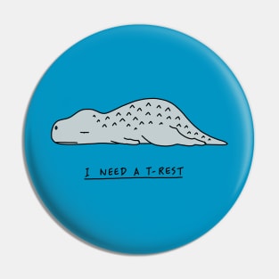 Moody Animals - T-Rex Pin