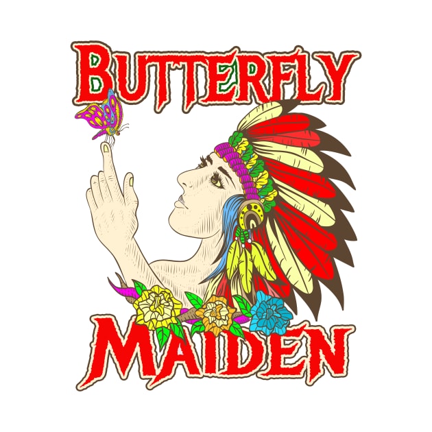 Butterfly Maiden / Polik-mana by black8elise