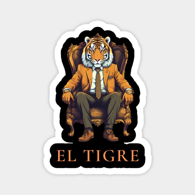 El Tigre Magnet by Mortal Goods