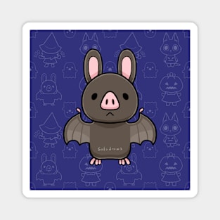 Spooky bat Magnet