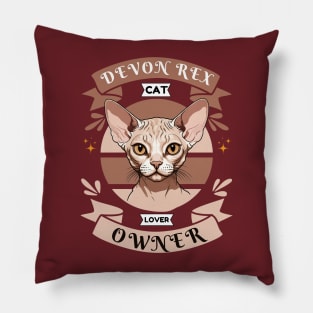 Devon Rex Pillow