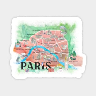 Paris, France Magnet