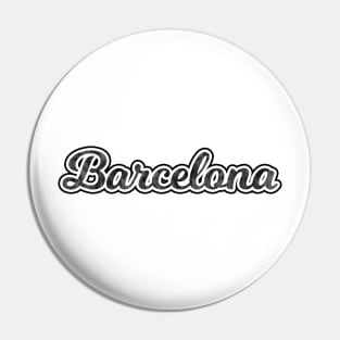 Barcelona Pin