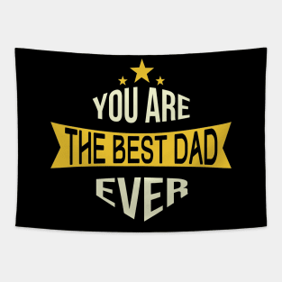 The best dad ever t shirts Tapestry