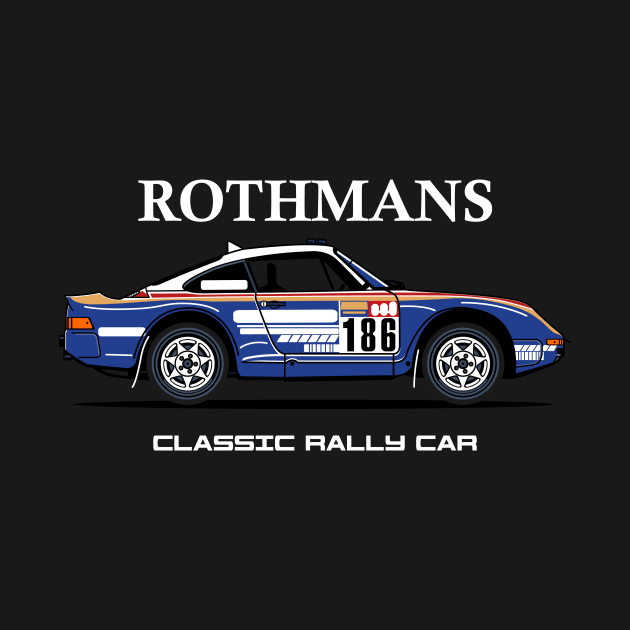 Rally Car Legend Rothmans by masjestudio