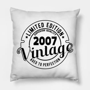 2007 VINTAGE - 14Th BIRTHDAY GIFT Pillow