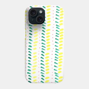 colorful pattern watercolor Phone Case