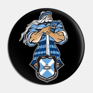 Saint Andrews Curling Club Highlander Pin