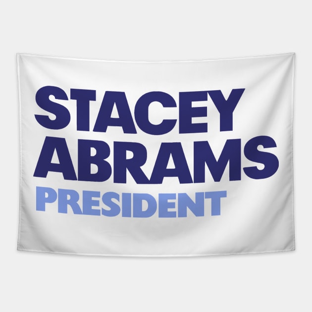 Stacey Abrams President 2024 TShirt | Primary Elections Sticker Tapestry by BlueWaveTshirts