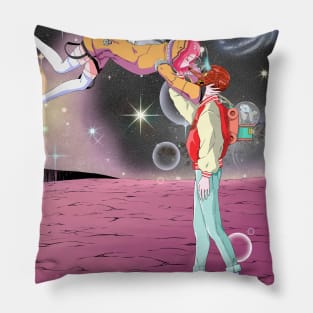 Tengu Boy & Space Girl Pillow