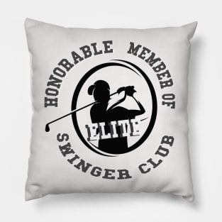 Elite  Swinger Club Pillow