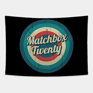 Circle Retro Matchbox Twenty Tapestry