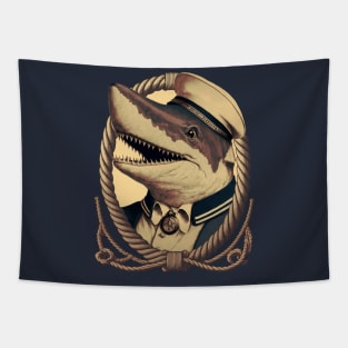 Sailor Shark Tapestry