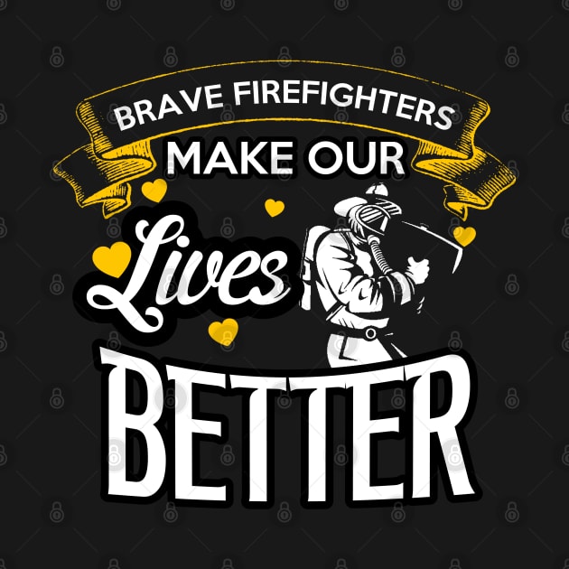 Firefighter - Pride , dedication , courage Gift by woormle