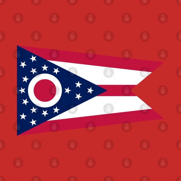 Ohio State Flag by Lucha Liberation