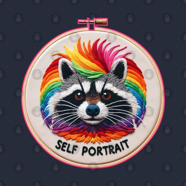 A Most Fabulous Trash Panda by AlexMarialDraws