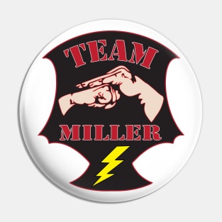 Team Miller Sport Jujitsu Primary Logo (color) Pin