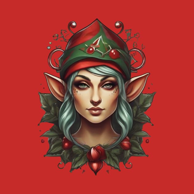 Holiday Elf: Elf Illustration for the Holidays! by emblemat2000@gmail.com