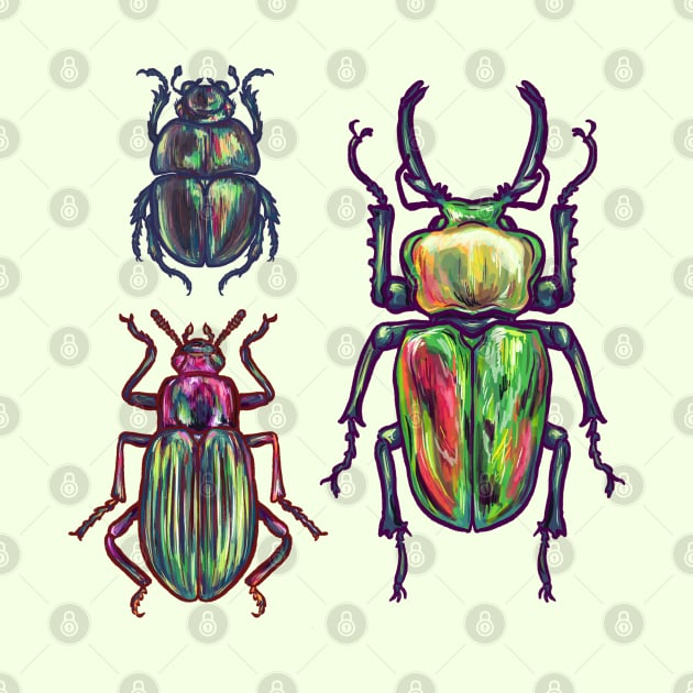 Jewel Beetles by Jewelia