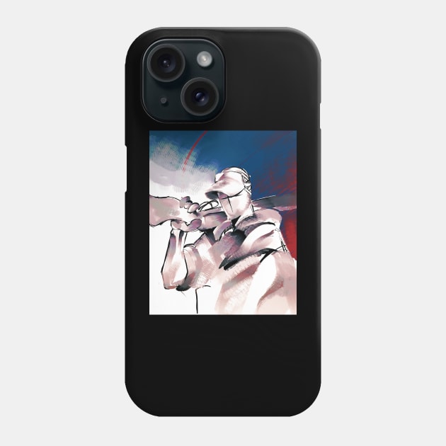 Deimos with a shotgun(Madness Combat) Phone Case by gstwstkn